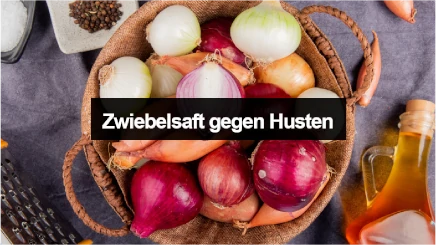 Zwiebelsaft bei Husten